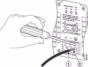 ASR1002-PWR-DC Connection